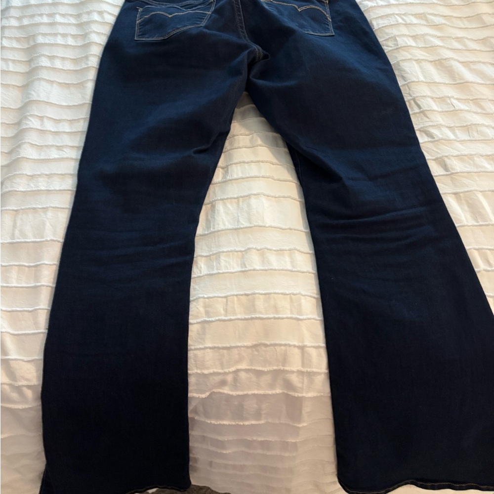 Women's Dark Blue Jeans